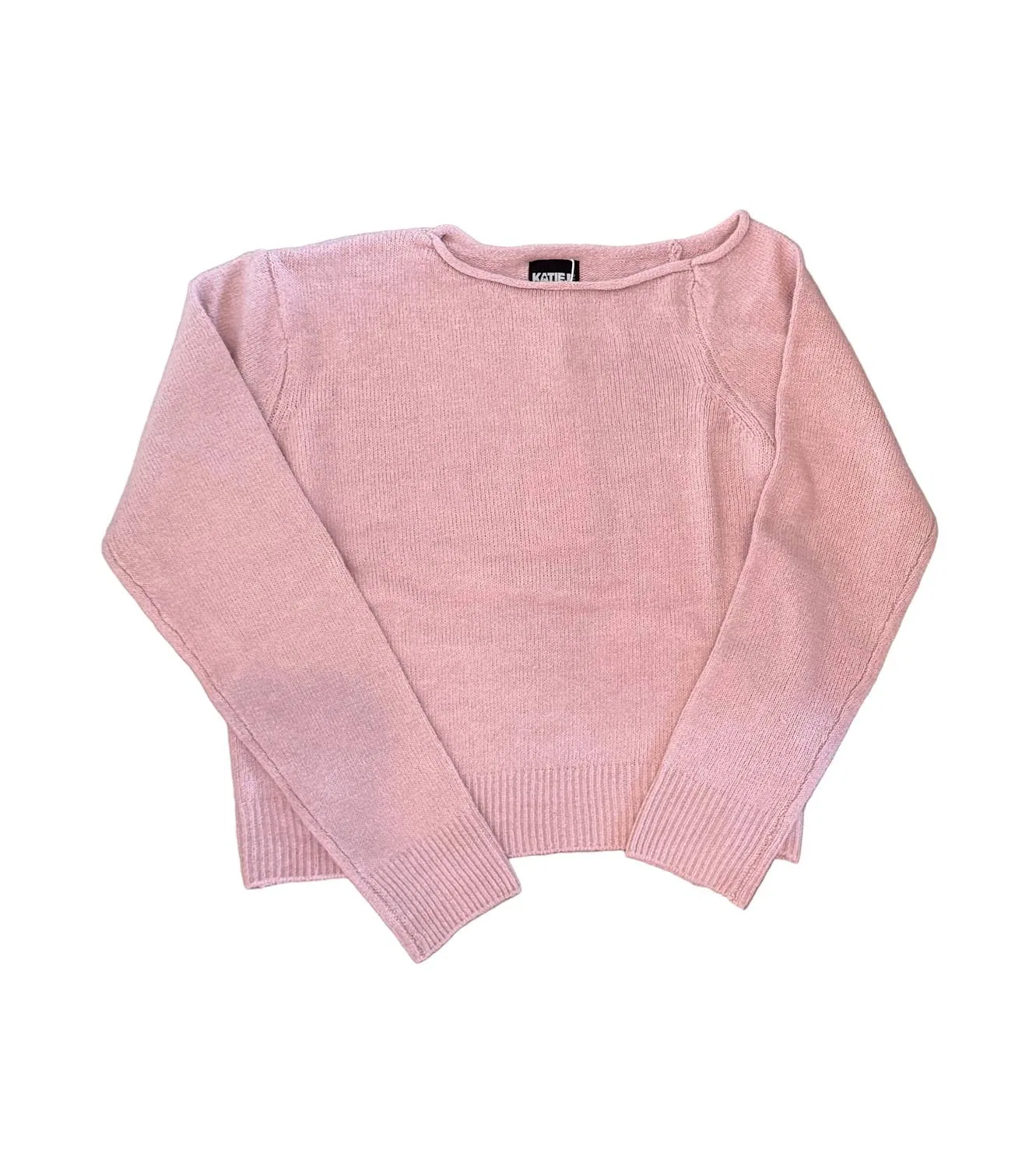 Детский свитер для девочек с открытыми плечами Uli Off Shoulder KatieJnyc, Mauve