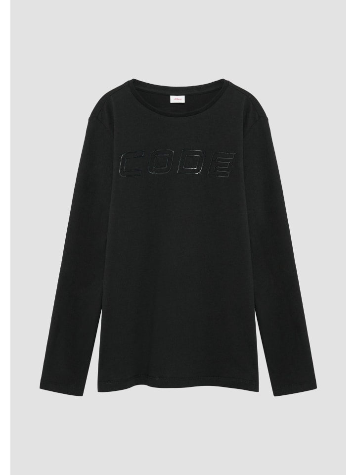 

Футболка s.Oliver, черный