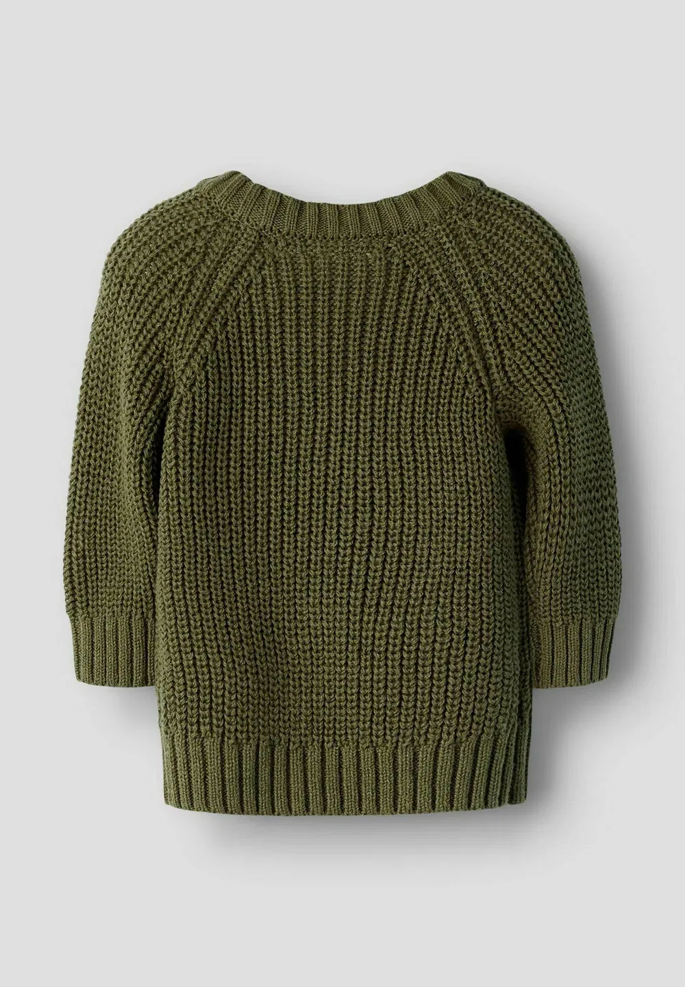 Stricktop langarm - jumper Lil' Atelier, Winter Moss — фото 2