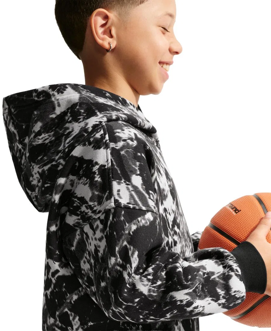 Худи Nike Ja Morant Club Fleece Oversized, Black — фото 4