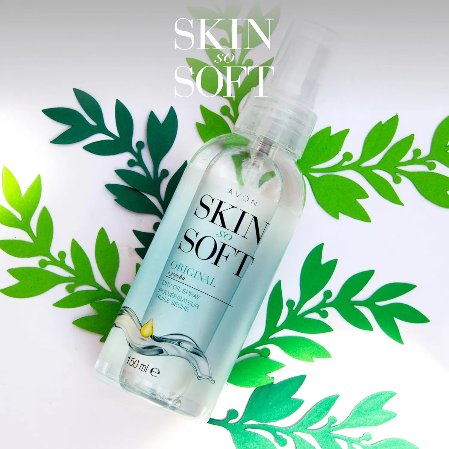 Трокенöl-Spray Avon Skin So Soft, 3er Pack, 150 ml — фото 3