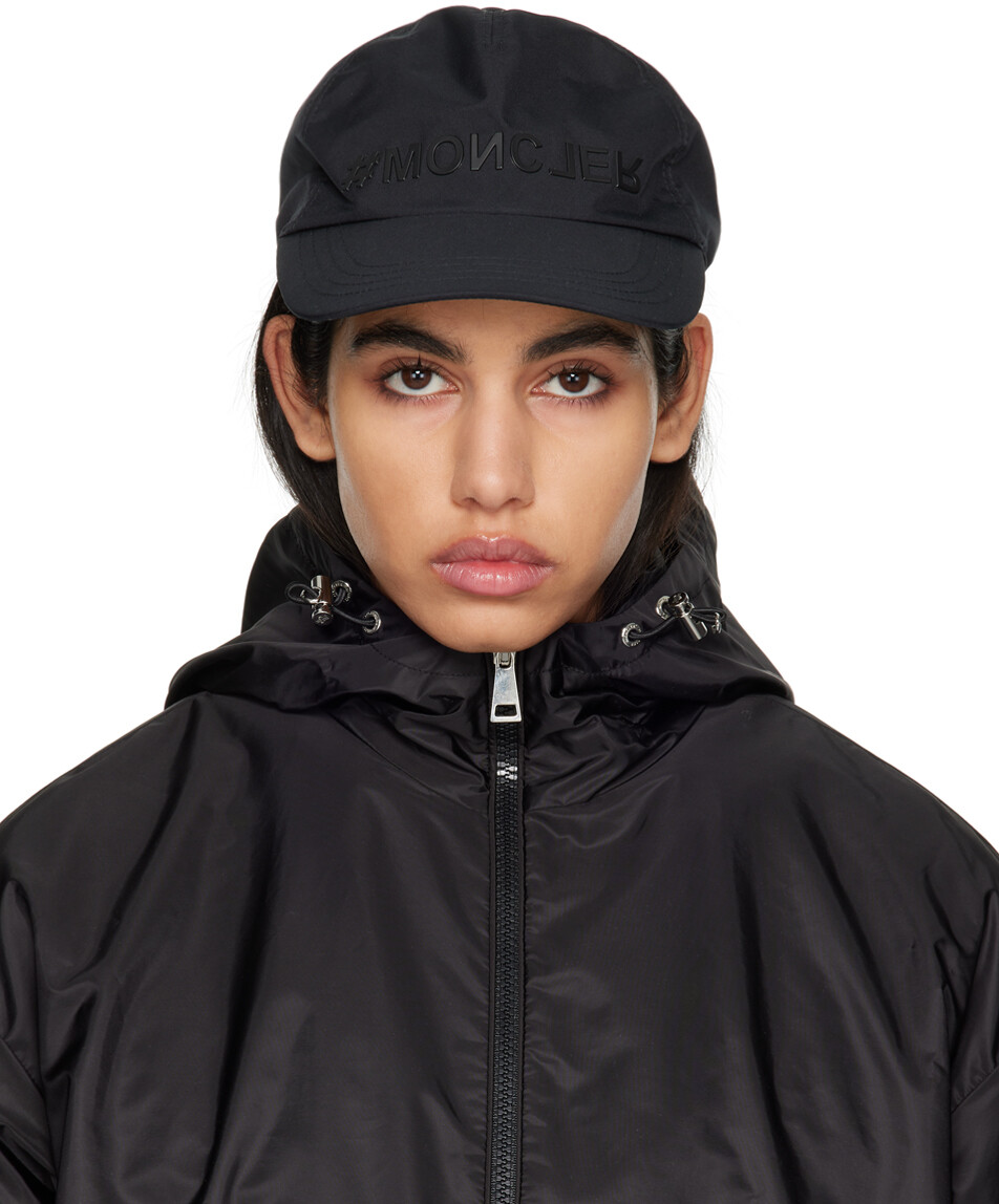 

Черная бейсбольная кепка Moncler Grenoble