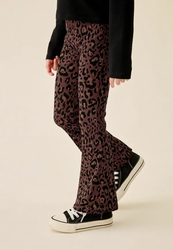 Леггинсы с принтом Animal print Next, chocolate brown animal, коричневый/шоколадный — фото 2