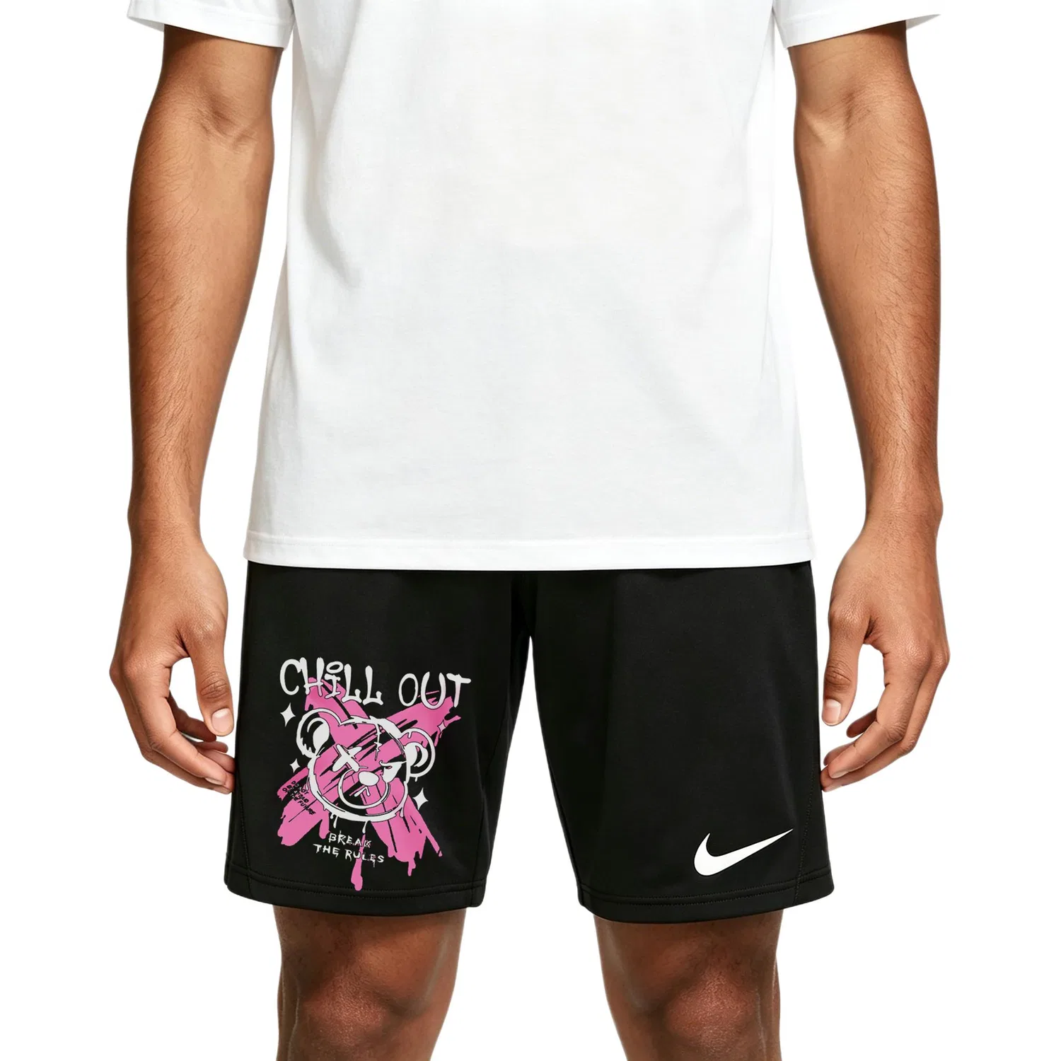 Шорты Casual Dri Fit Nike, Black — фото 4