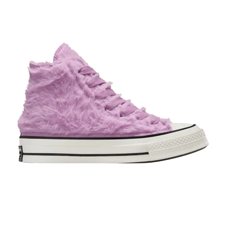 

Кроссовки Converse Wmns Chuck 70 High Faux Fur - Classic Amethyst, фиолетовый