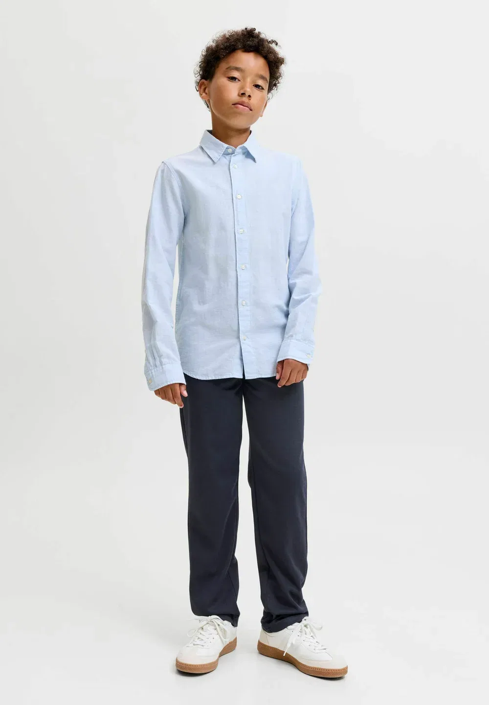 Брюки чинос, брюки чинос для мальчиков - чиносы Jack & Jones Junior, Sky Captain