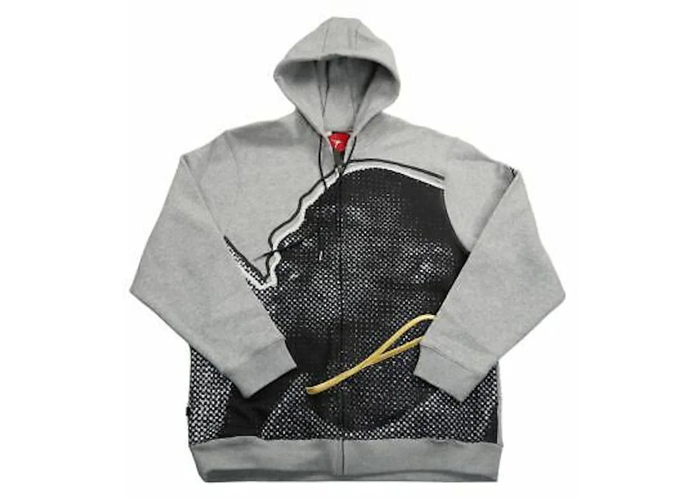 Мужская куртка с принтом Jordan Icon Face Jacket, Grey