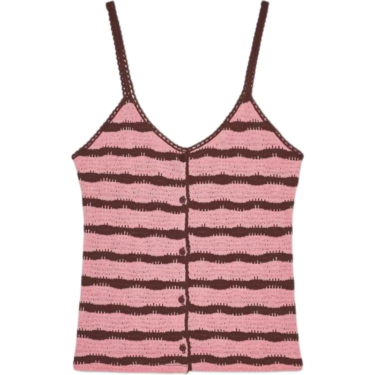 Женский топ без рукавов ZARA, Pink