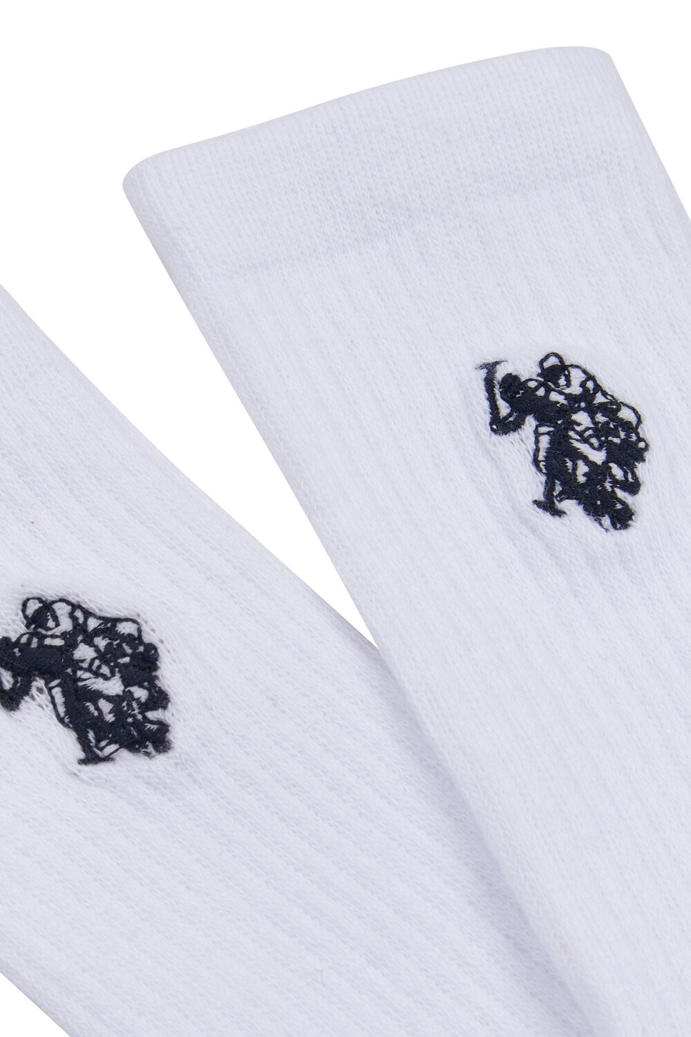 Классические спортивные носки 5 пар U.S. Polo Assn, белый — фото 3