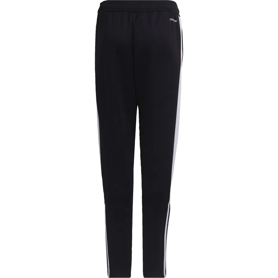 Детские спортивные штаны с AEROREADY и молниями по низу Tiro Essential Pants adidas, Черный — фото 2