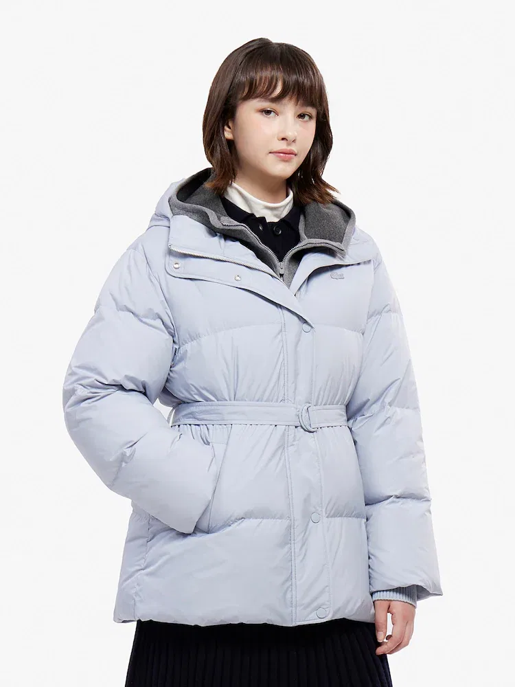 Пуховик женский LACOSTE HBP, 3 в 1, Темно-синий