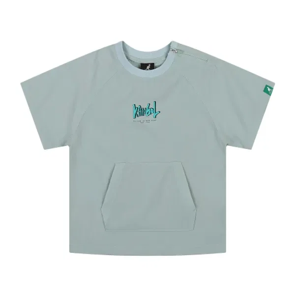 Футболка с принтом RB 0201, Kangol Kids, мятный