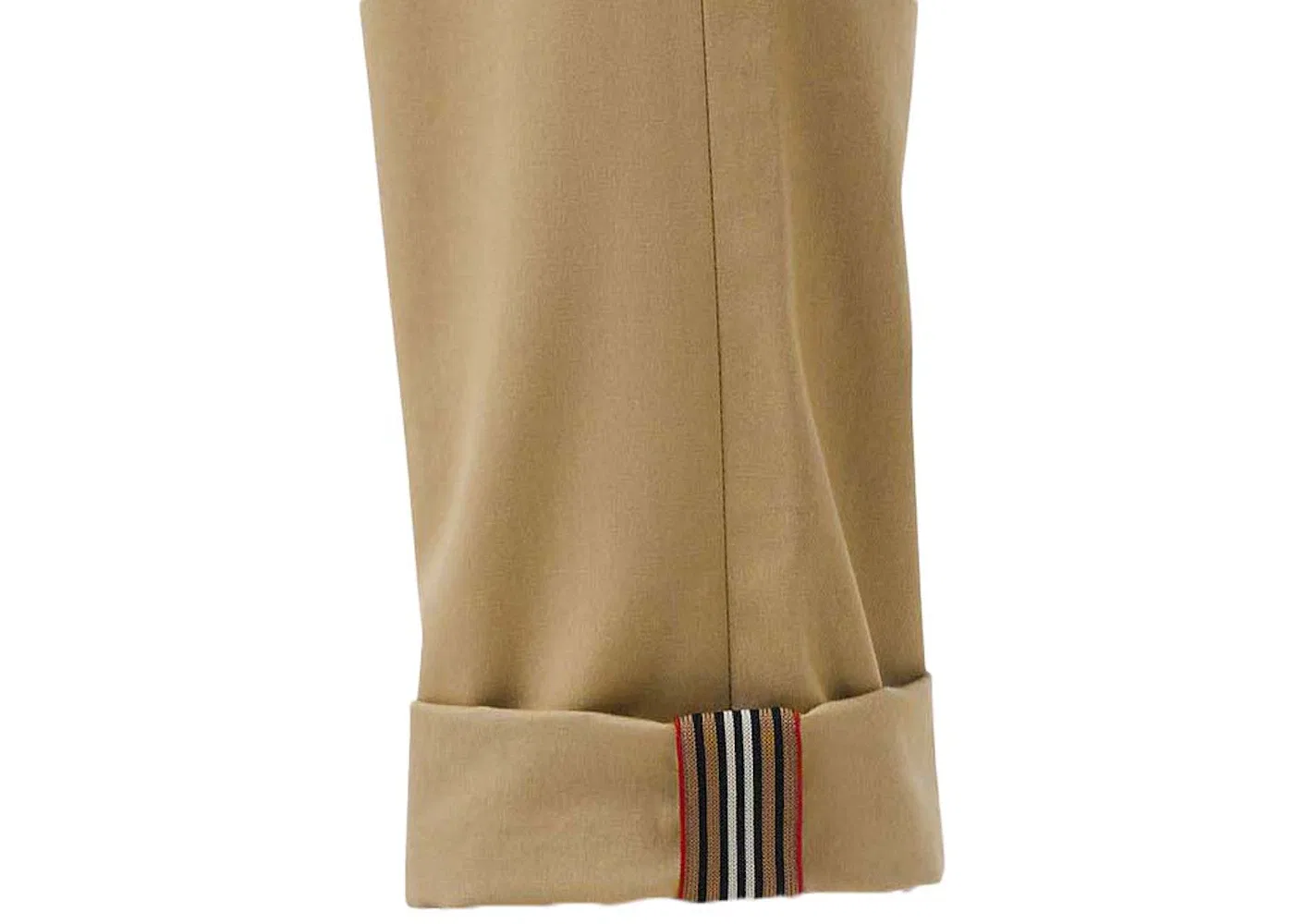 Мужские чинос slim fit с полоской внутри Burberry, Beige — фото 2