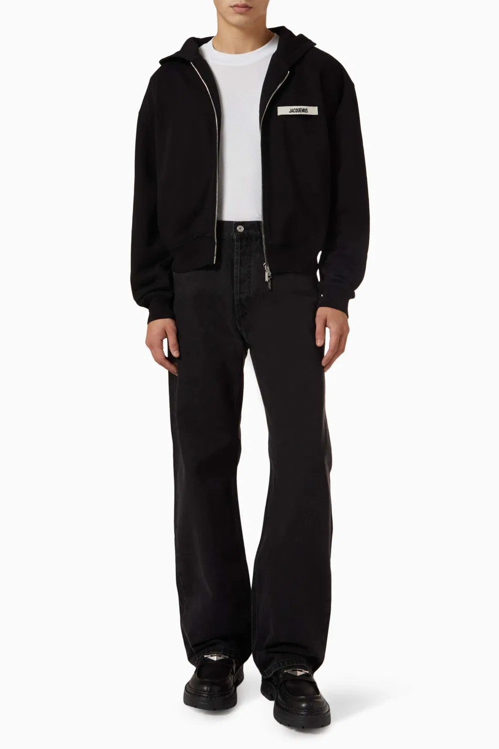Худи на молнии Le Hoodie Gros Grain Zippé Jacquemus — фото 2