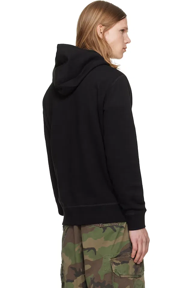 Черная толстовка the RL fleece Polo Ralph Lauren — фото 3