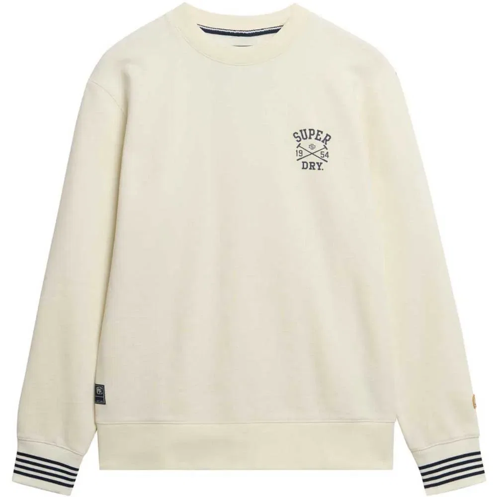 Свитшот Athletic Club Superdry, белый — фото 3