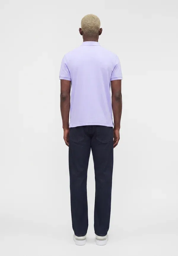 Поло из хлопка, Slim Fit, Custom Slim Fit Soft Cotton Polo, Polo Ralph Lauren, Powder Purple, фиолетовый — фото 3