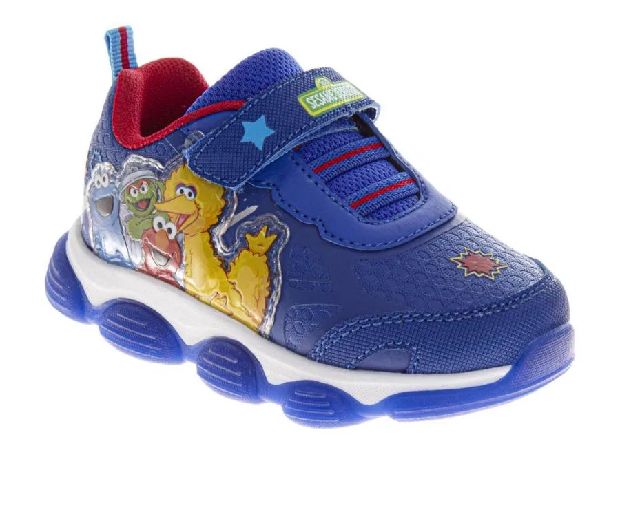 Кроссовки детские с подсветкой Sesame Street, Blue