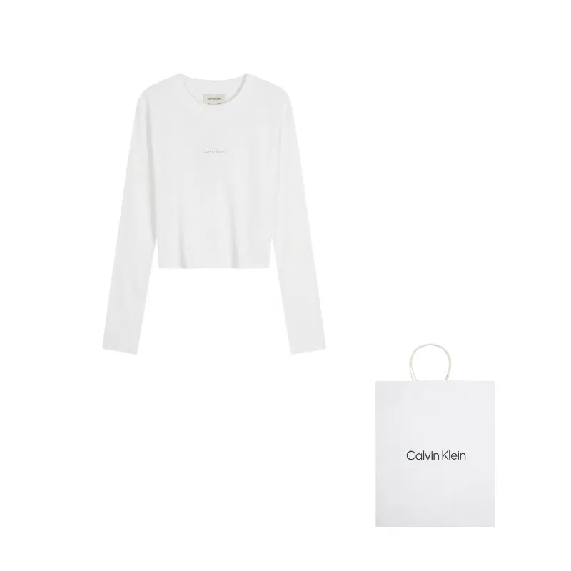 Женская футболка Calvin Klein, Milk Ivory