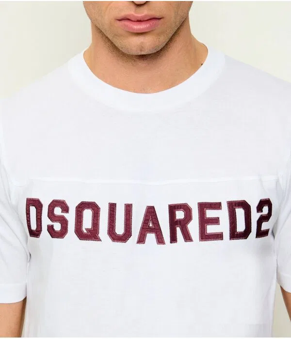 Мужская футболка Dsquared2, белый — фото 4