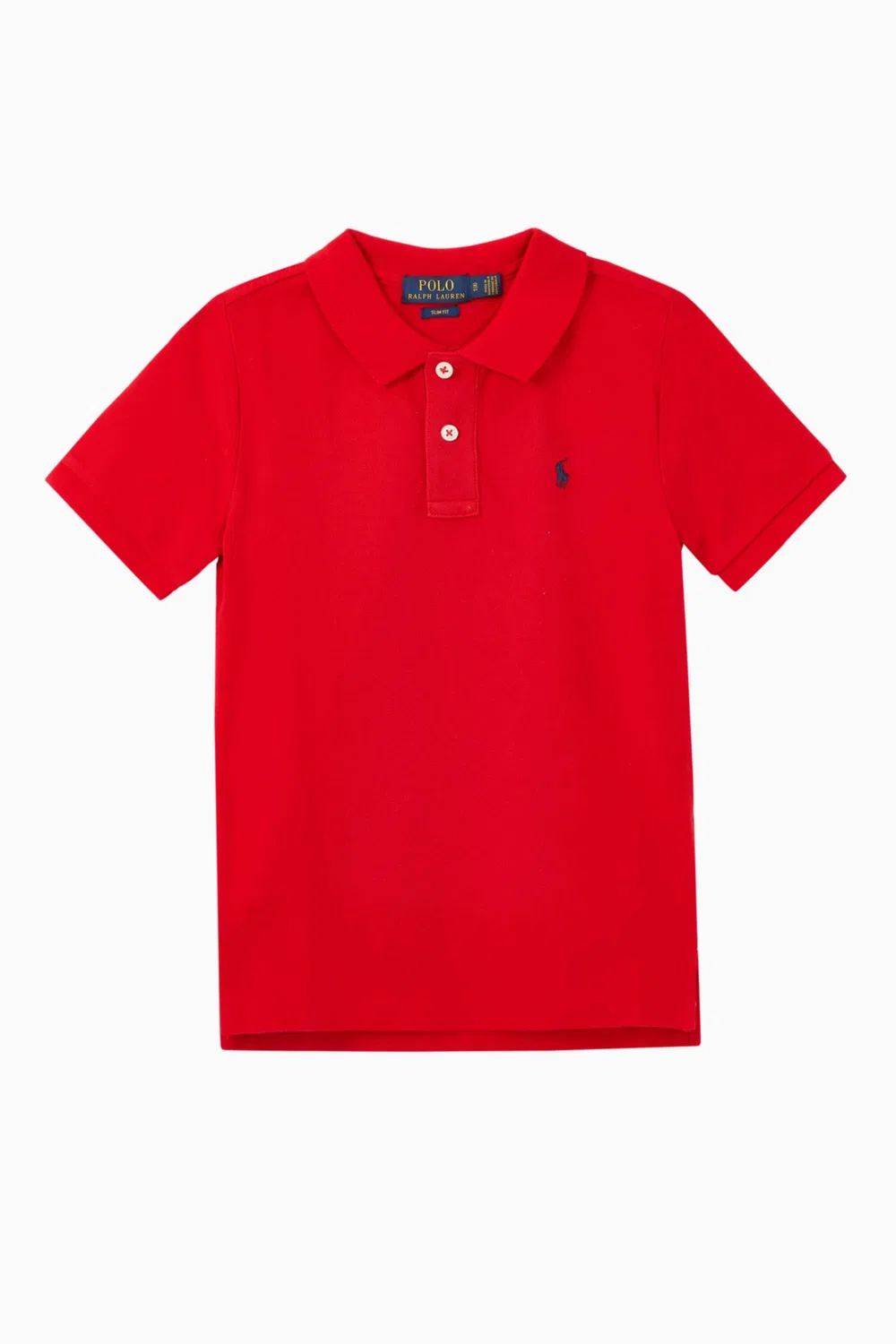 Поло хлопковое Custom Fit Cotton Mesh Polo Ralph Lauren