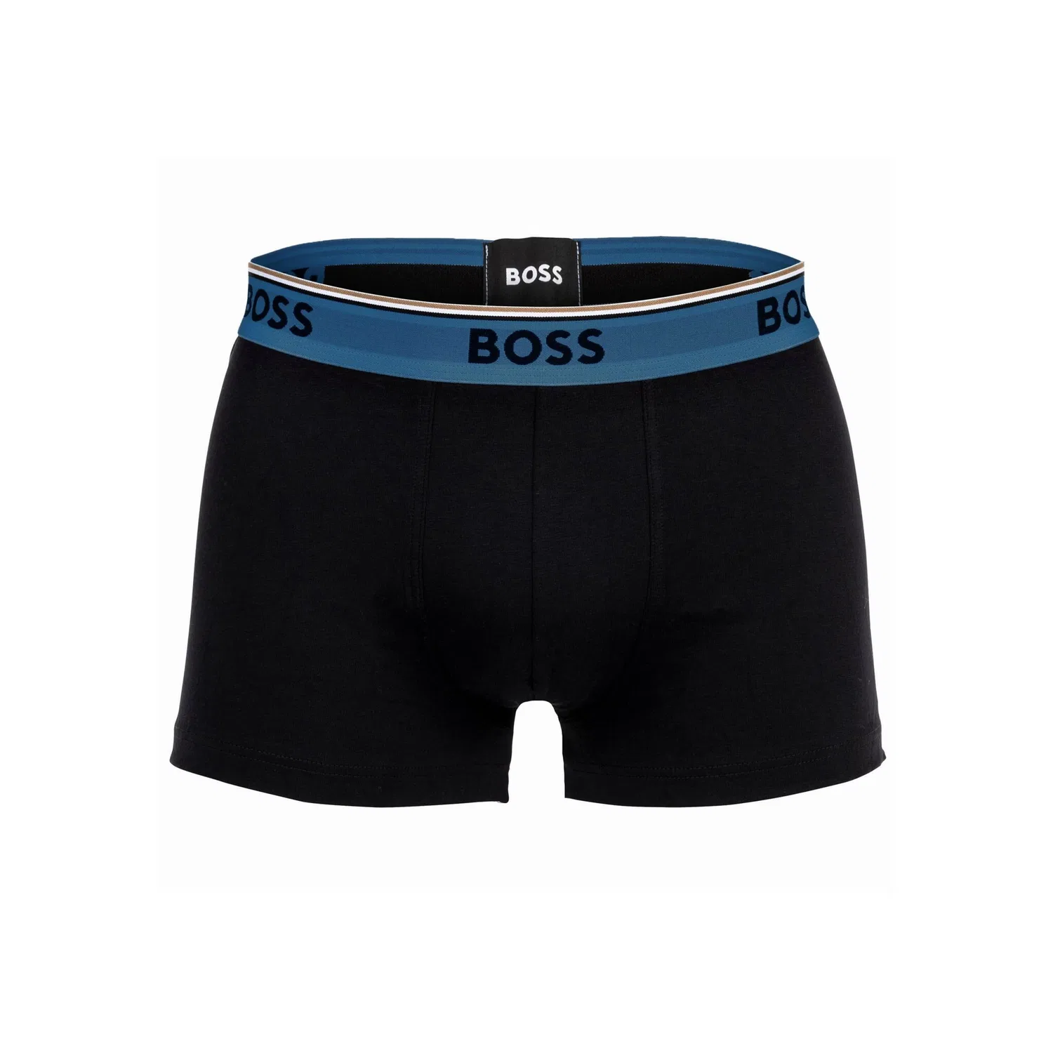 Мужские боксеры-трусы из мягкого хлопка BOSS, Black — фото 4