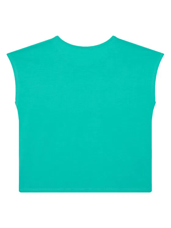 Футболка regular fit United Colors Of Benetton, зеленый — фото 2