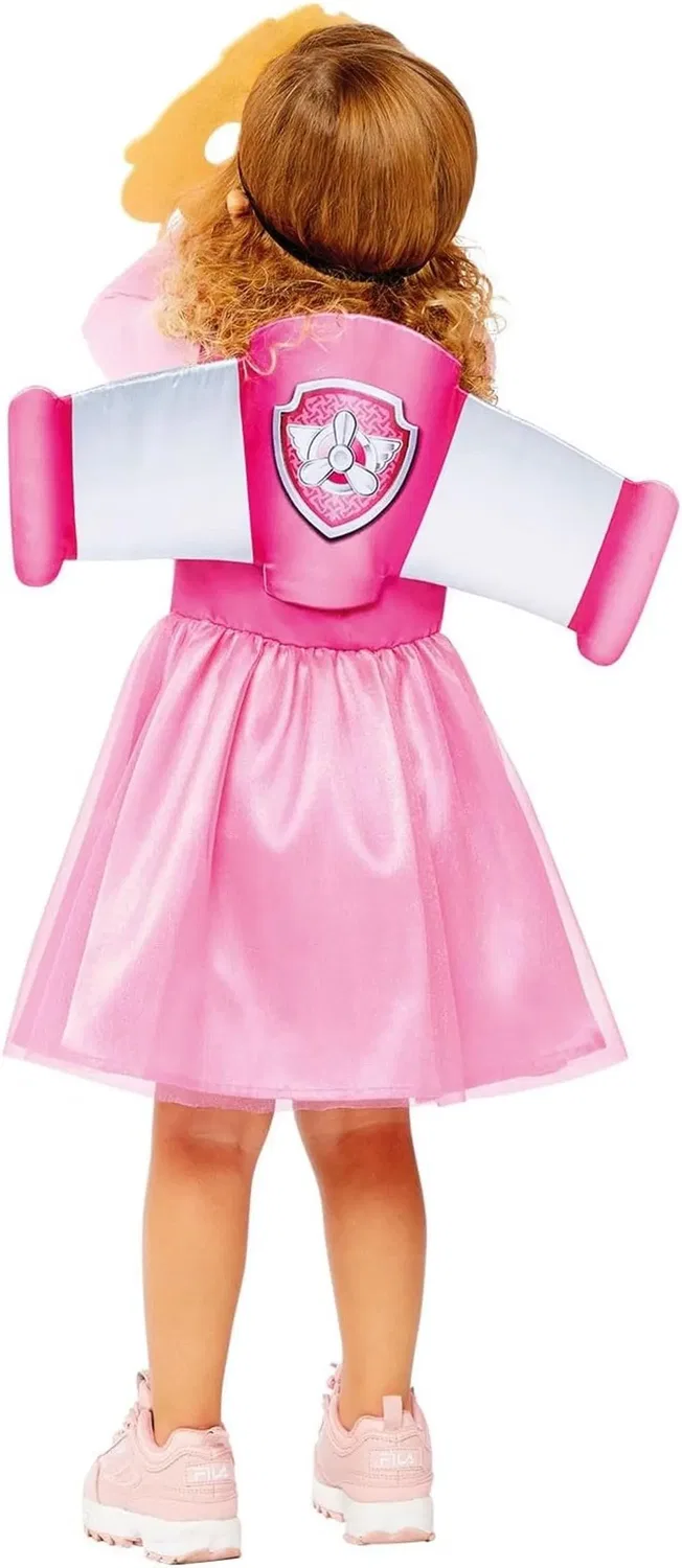 Костюм детский с крыльями и маской Skye Paw Patrol Amscan, голубой — фото 4