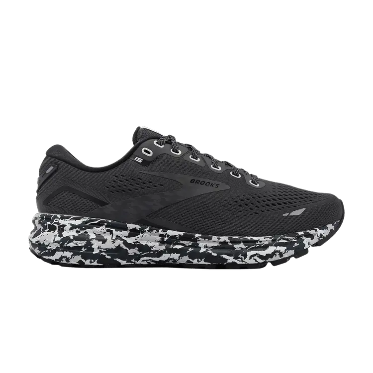 

Кроссовки Brooks Wmns Ghost 15 Ebony Black, коричневый