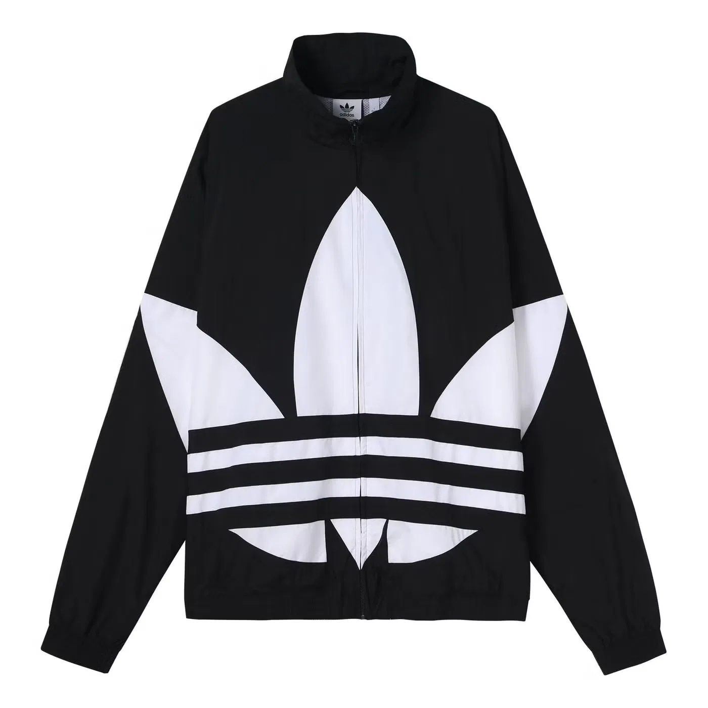 Куртка Adidas Originals Big Trefoil Track Top Night Marine Logo, черный