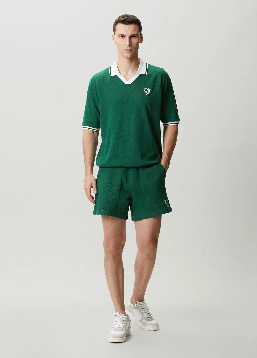 Шорты Polo Ralph Lauren с вышивкой логотипа, зеленый