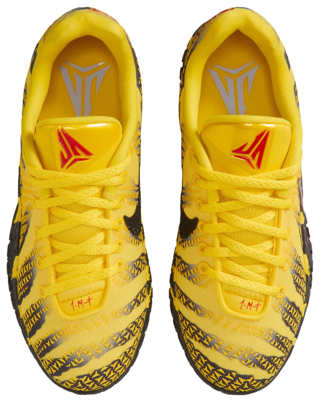 Кроссовки для мальчиков Ja 3 Nike, цвет Tour Yellow/University Red/Black — фото 4