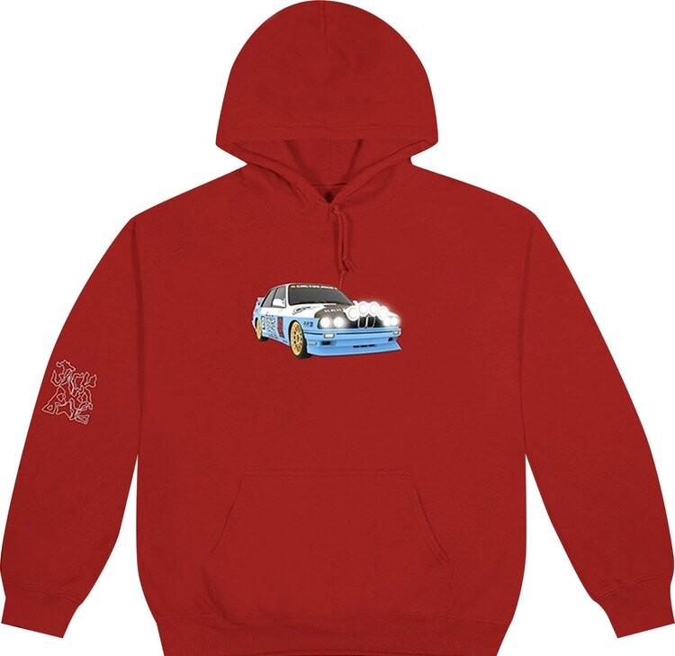 

Худи Cactus Jack by Travis Scott JACKBOYS Vehicle Hoodie III 'Red', красный