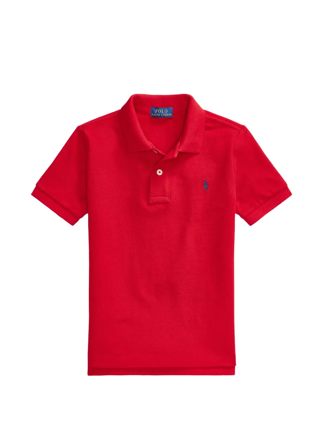 Рубашка поло из ткани пике Polo Ralph Lauren Kids, красный
