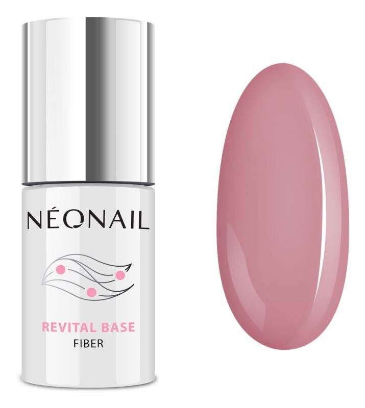 

Гель Base Coat для гелевых и акриловых ногтей NeoNail Revital Base Fiber, оттенок Warm Cover 7,2 мл