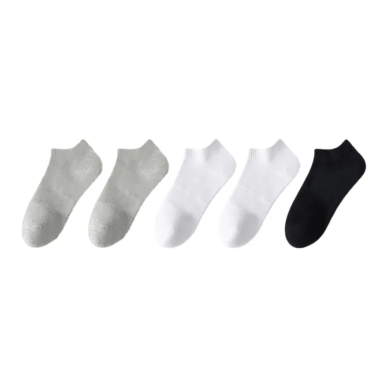 Детские носки набор 5 пар Cotton Gene, White*2+Black+Gray*2