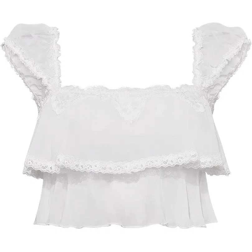 Женский топ для пижамы Coconut White Victoria's Secret, Цвет Coconut White