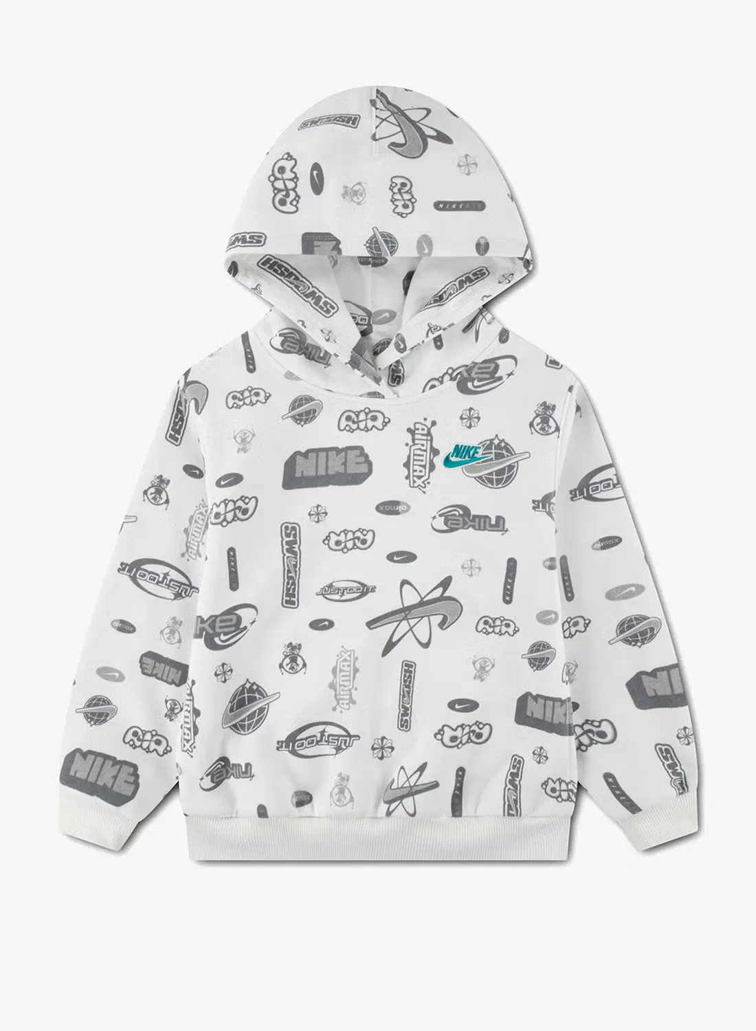 Худи с принтом детское Nike, парусный