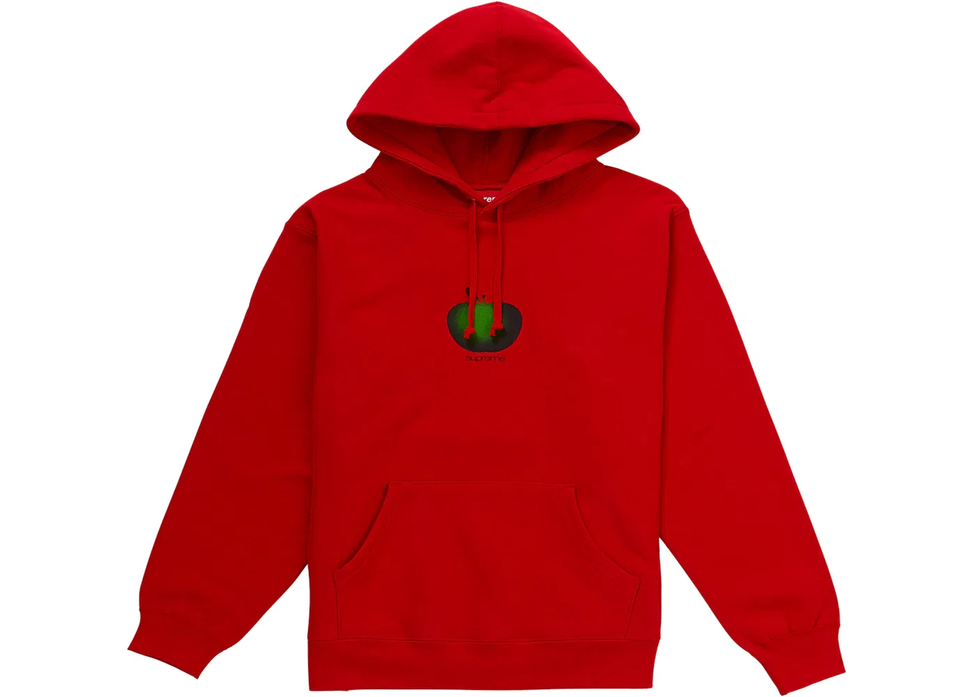 Мужской худи с капюшоном Supreme Sweatshirt, Red