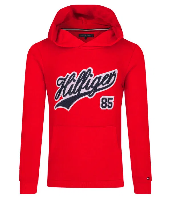 Детское худи Regular Fit Tommy Hilfiger, красный