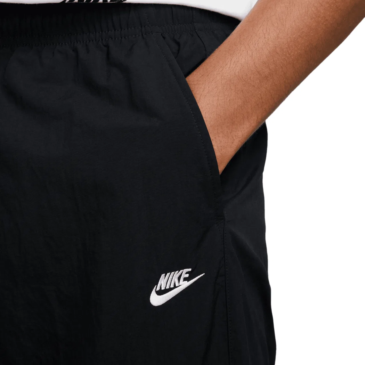 Мужские брюки карго Club Woven Nike, черный/белый — фото 4