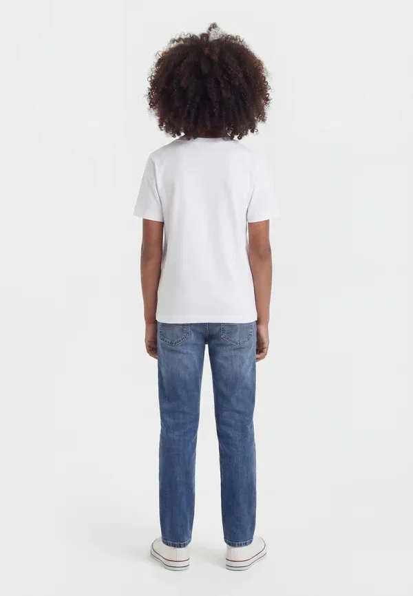 Футболки Jorhyeres eterna, комплект из 2 штук - футболки с принтом Jack & Jones Junior, белый/черный — фото 2