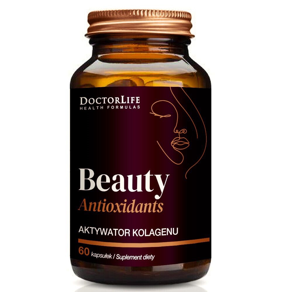 

Doctor Life Beauty Antioxidants биологически активная добавка активатор коллагена, 60 капсул/1 упаковка