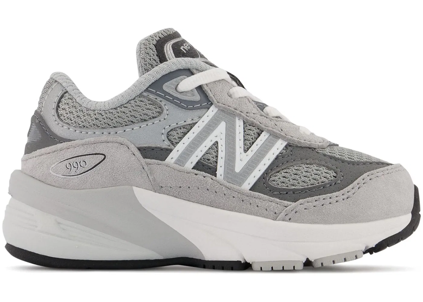Детские кроссовки Lifestyle New Balance 990v6, Grey Silver