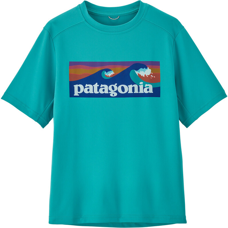 

Детская футболка SW с кепкой Patagonia, бирюзовый