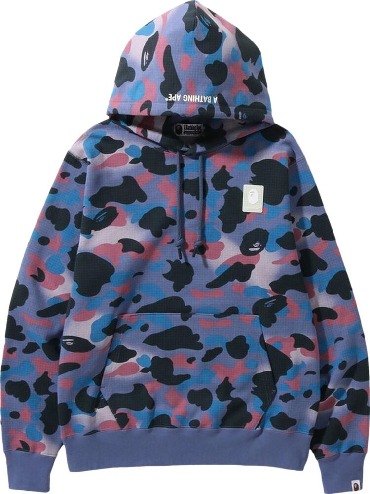 

Худи BAPE Grid Camo Pullover Hoodie 'Purple', фиолетовый