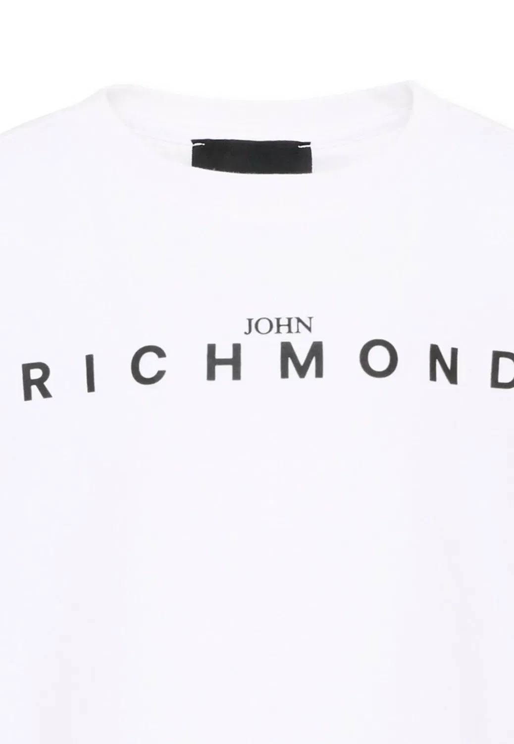 Футболка унисекс с длинными рукавами Richmond, White — фото 3
