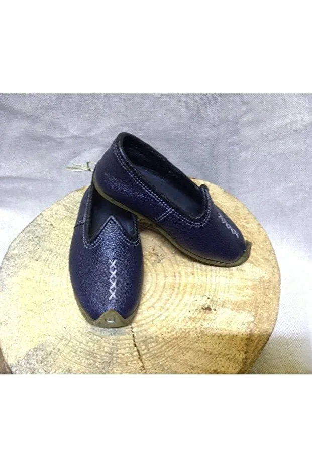 Детские эспадрильи для девочек без шнуровки Maras Market, Navy Blue