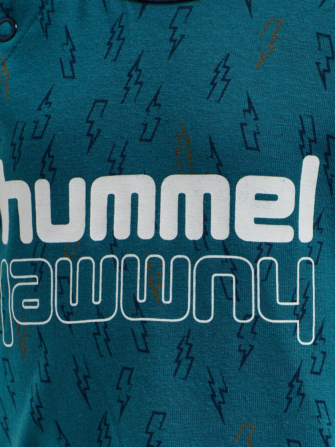 Детская футболка с длинным рукавом Hmlthunder Hummel, Himmelblau — фото 3