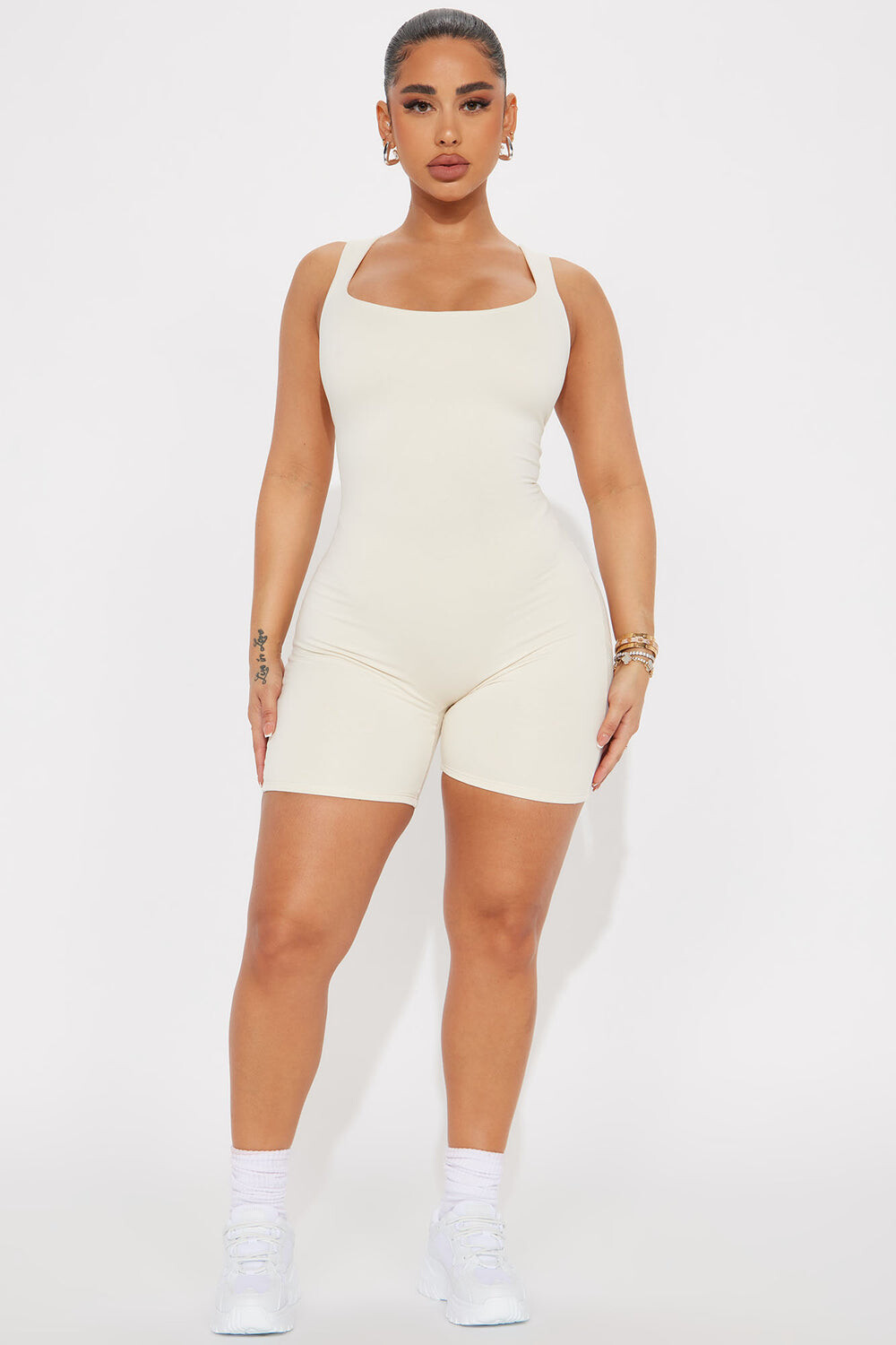 

Комбинезон Fashion Nova JR49771, кремовый